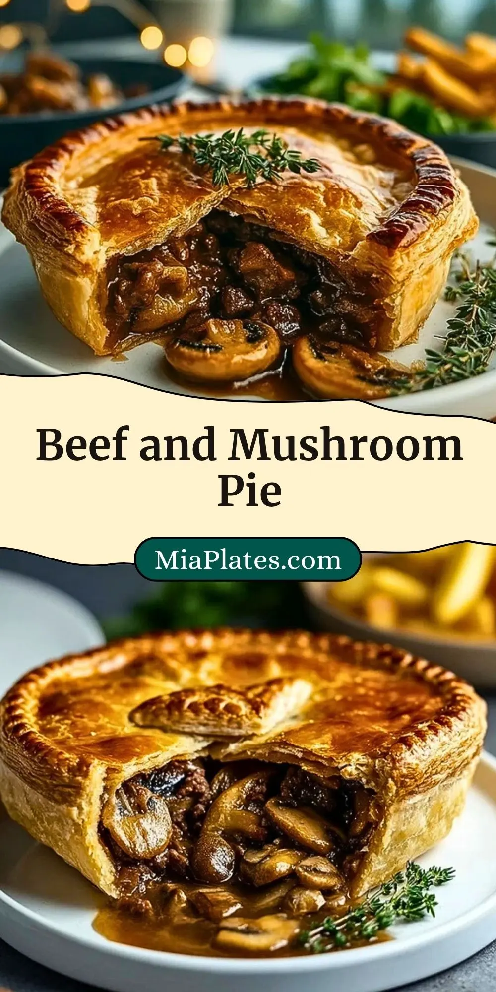 Beef and Mushroom Pie Pin 2