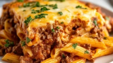 Beef and Pasta Casserole 1