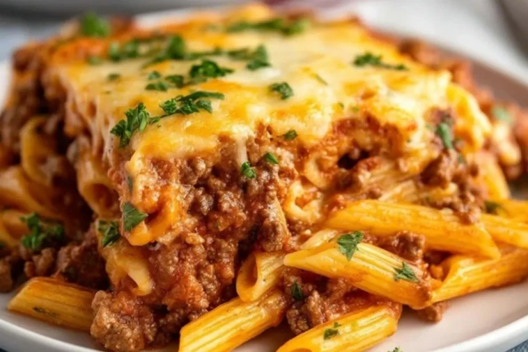 Beef and Pasta Casserole 1