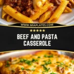 Beef and Pasta Casserole Pin 1