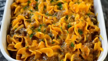 Beef Noodle Casserole