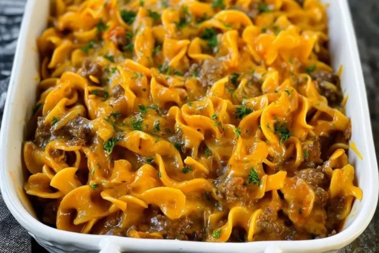 Beef Noodle Casserole
