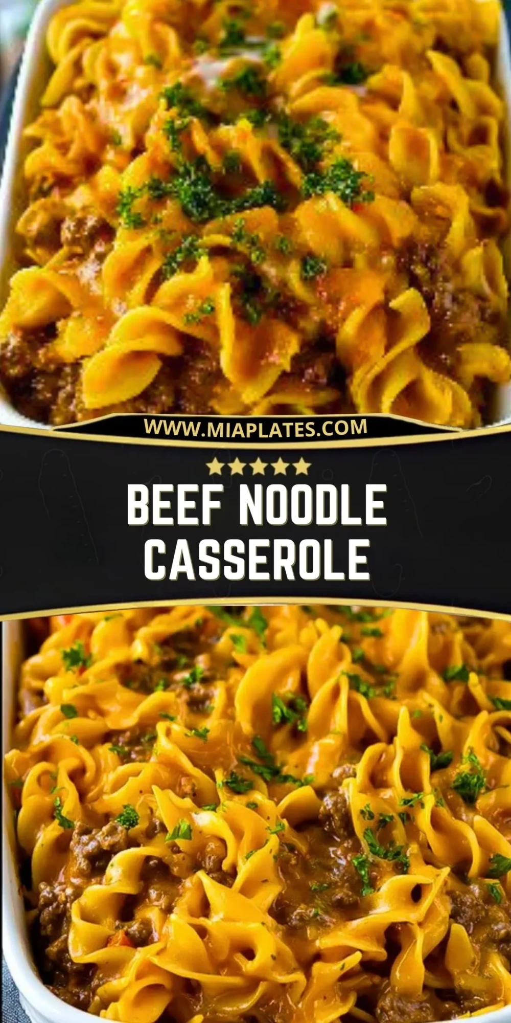 Beef Noodle Casserole Pin 1