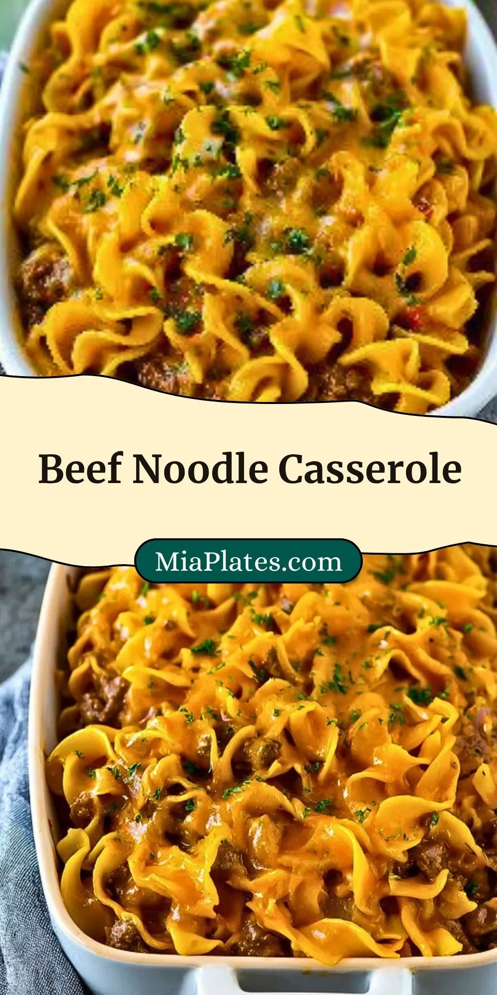 Beef Noodle Casserole Pin 2