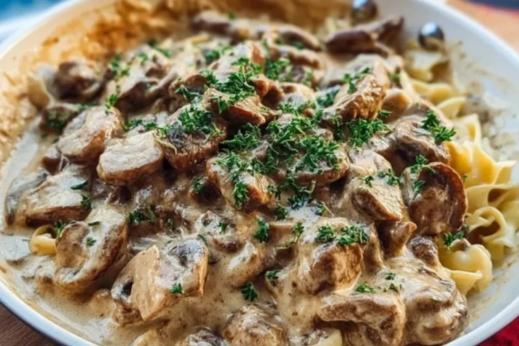 Beef Stroganoff