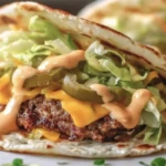 Big Mac Style Smash Burger Tacos 1