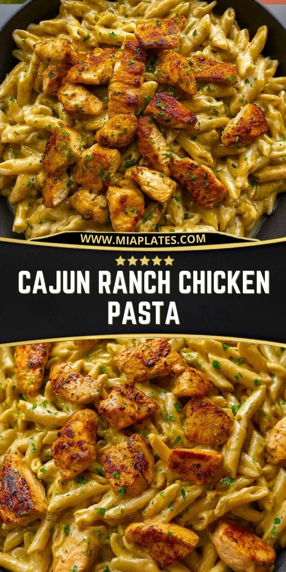 Cajun Ranch Chicken Pasta (2)