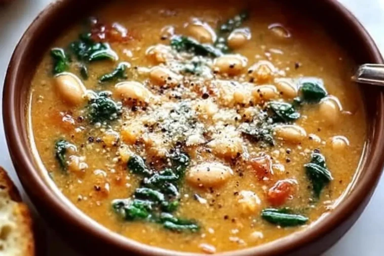 Cannellini Bean and Spinach Soup 1