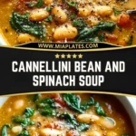 Cannellini Bean and Spinach Soup Pin 1