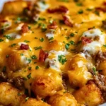 Cheesy Cheeseburger Tater Tot Casserole (1)