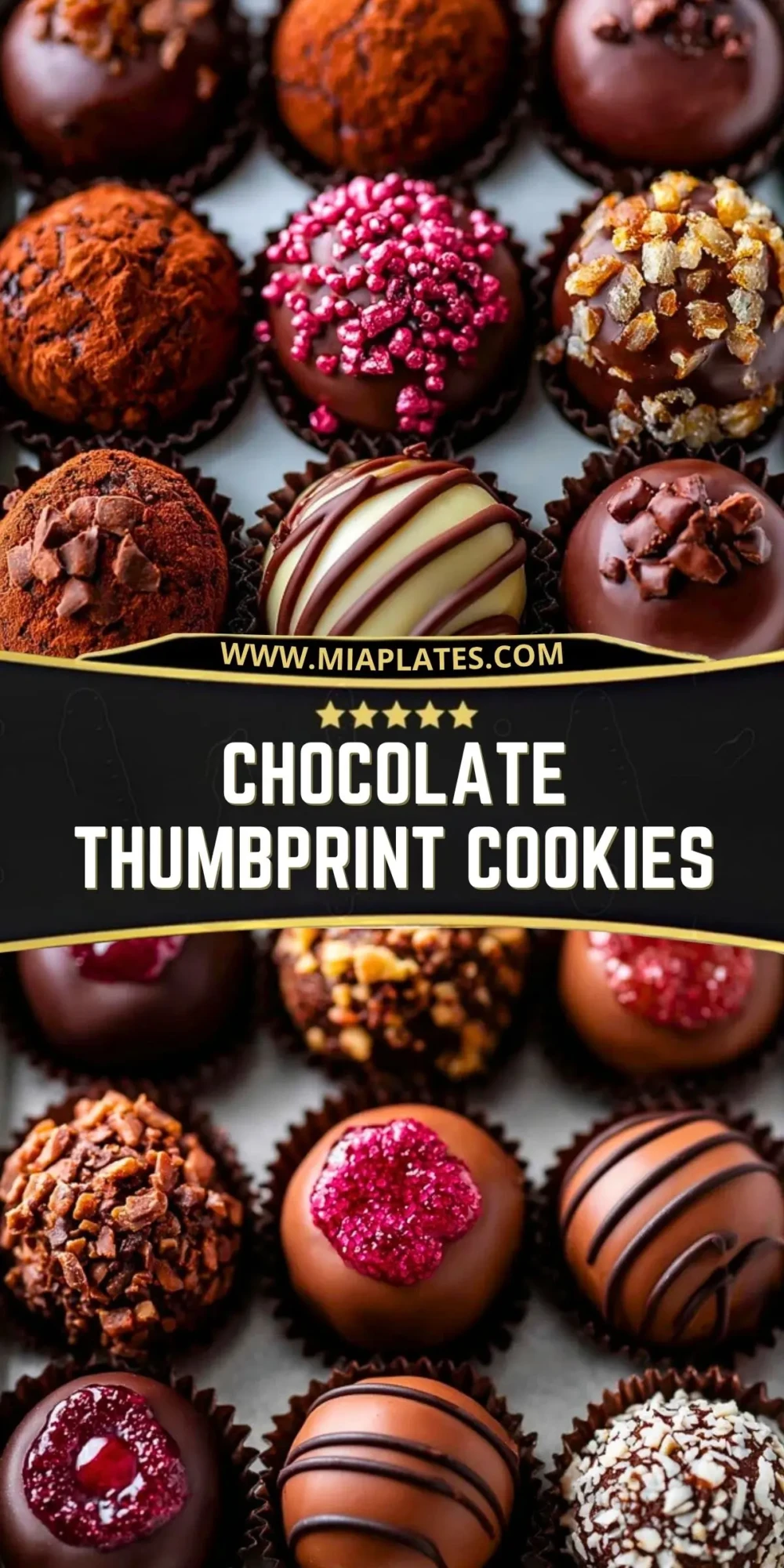 Chocolate Thumbprint Cookies (2)