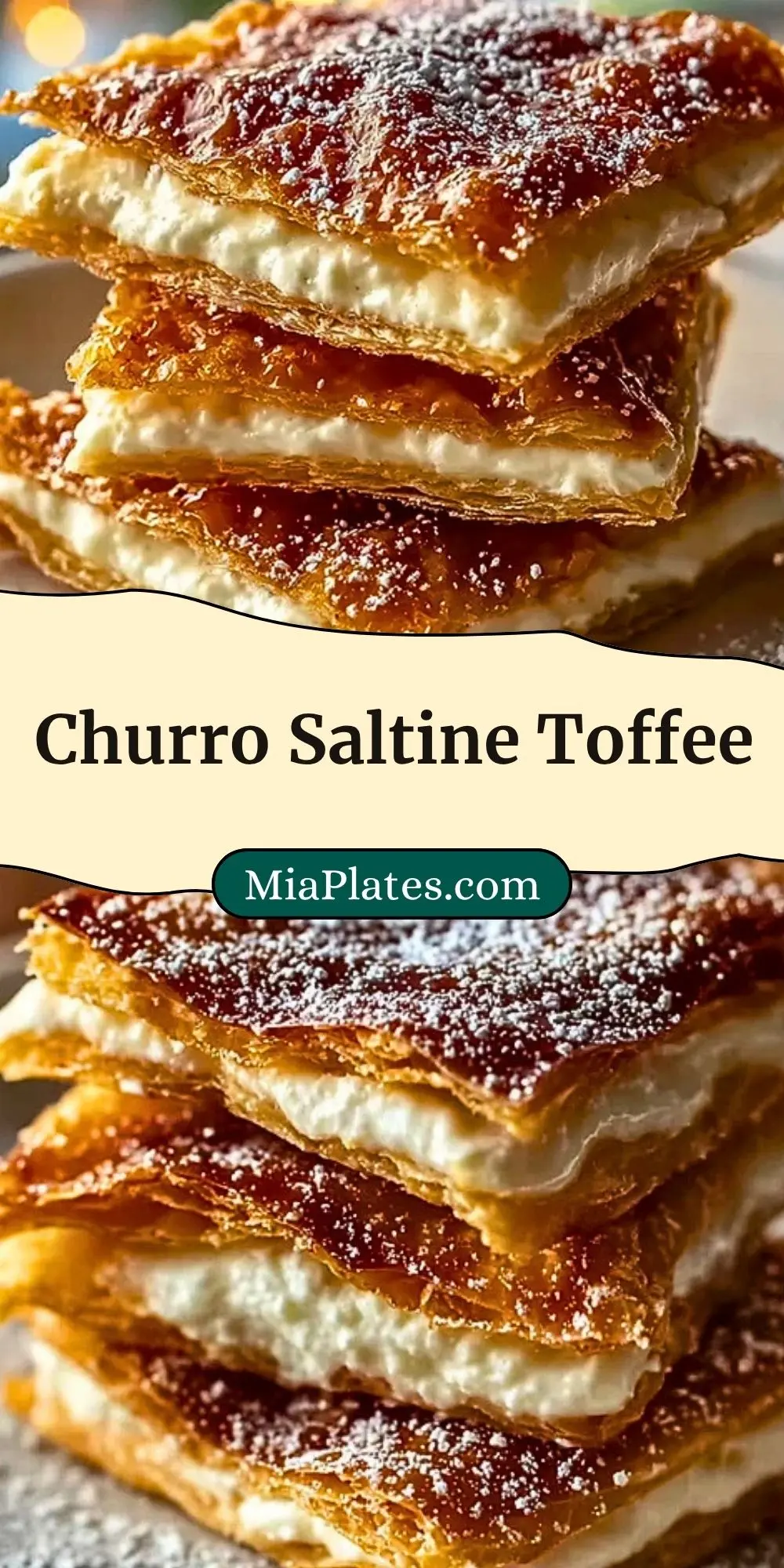 Churro Saltine Toffee Pin 2