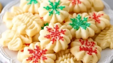 Classic Buttery Spritz Cookies