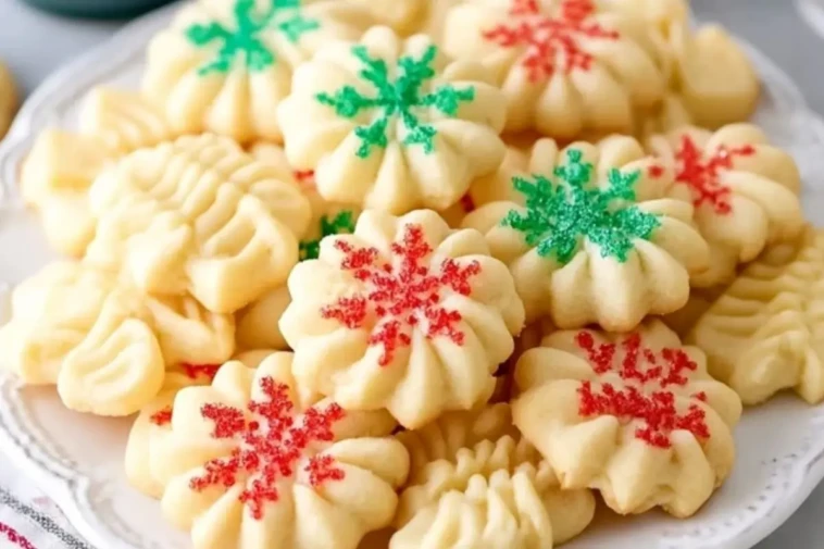 Classic Buttery Spritz Cookies