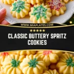 Classic Buttery Spritz Cookies Pin 1