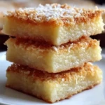 Coconut Butter Bars