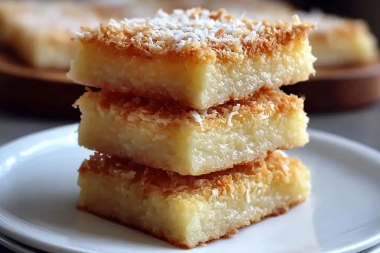 Coconut Butter Bars