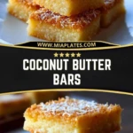 Coconut Butter Bars Pin 1
