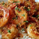 Coconut Crisp Shrimp with Springy Rice 1