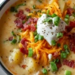 Comforting Loaded Baked Potato Soup 1