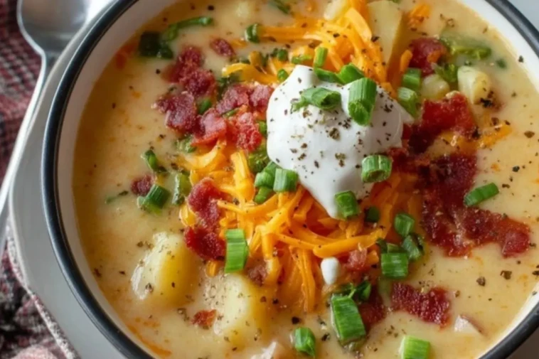 Comforting Loaded Baked Potato Soup 1