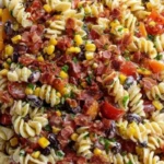Cowboy Caviar Pasta Salad
