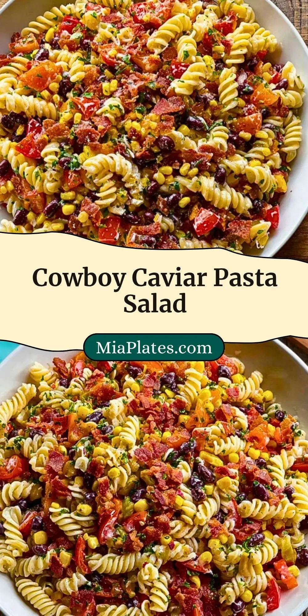 Cowboy Caviar Pasta Salad (3)