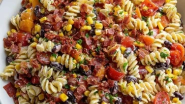 Cowboy Caviar Pasta Salad