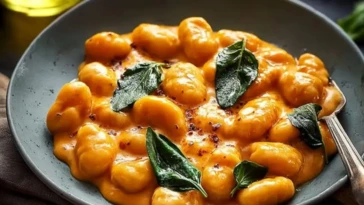 Creamy Pumpkin Gnocchi 1