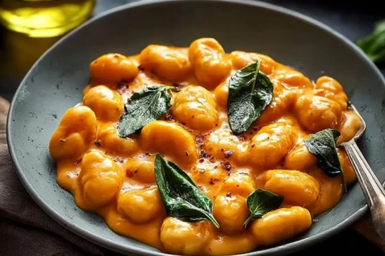 Creamy Pumpkin Gnocchi 1