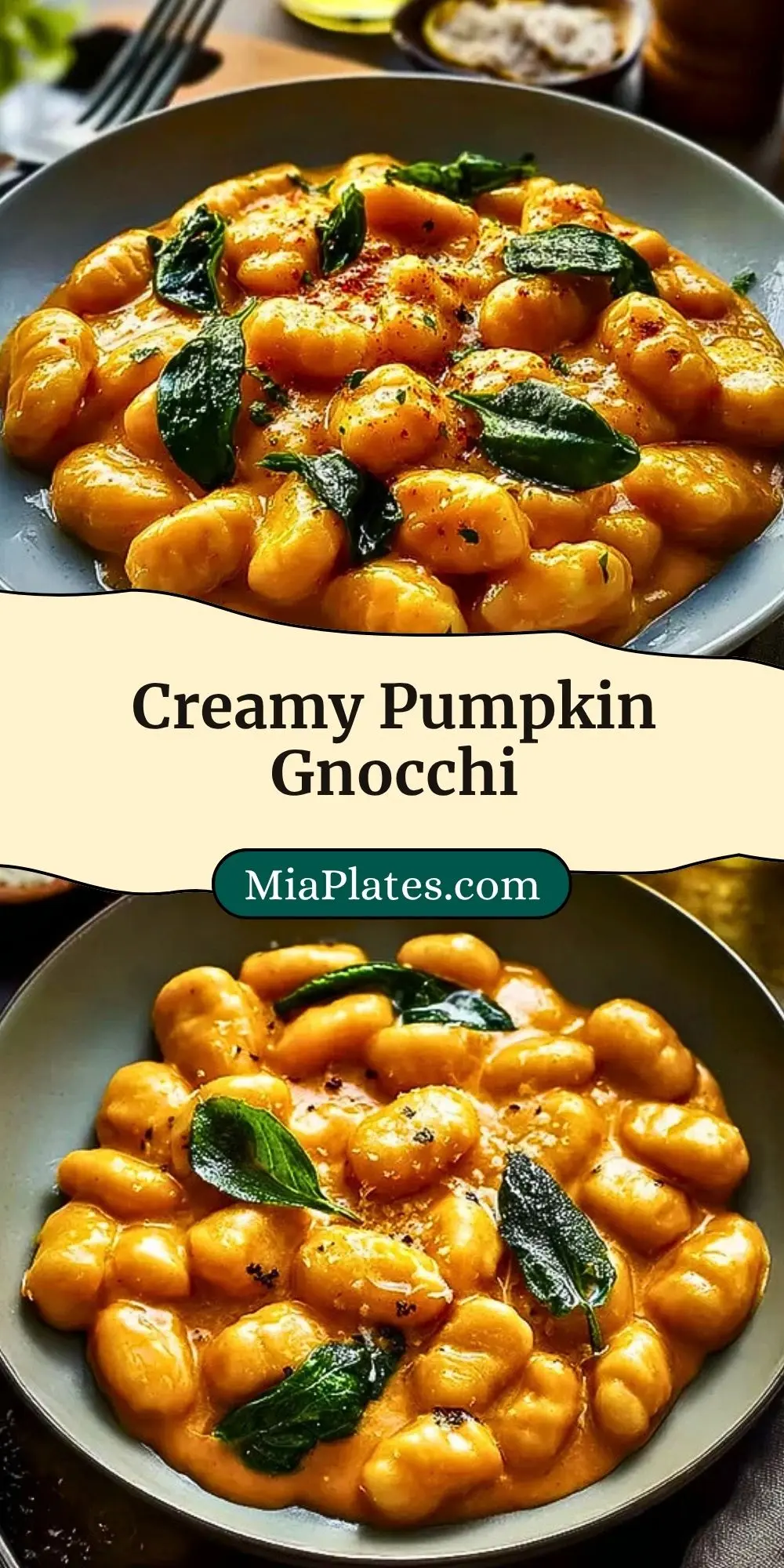Creamy Pumpkin Gnocchi Pin 2