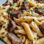 Creamy Steak Pasta