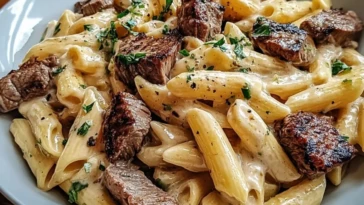 Creamy Steak Pasta