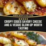 Crispy Edges Savory Cheese and a Veggie Glow-Up Worth Tasting Pin 1