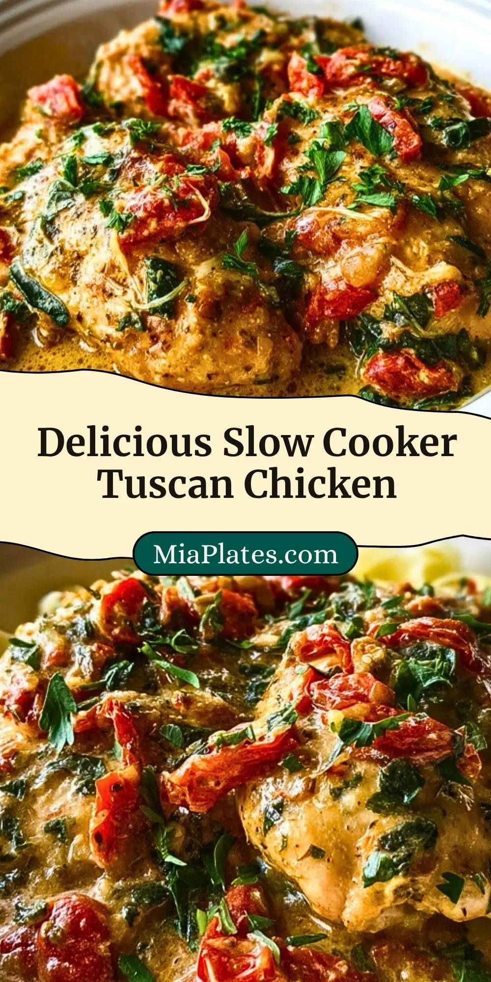 Delicious Slow Cooker Tuscan Chicken (3)