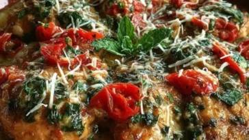 Delicious Slow Cooker Tuscan Chicken