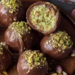 Dubai Chocolate Balls with Pistachio Kunefe Filling 1
