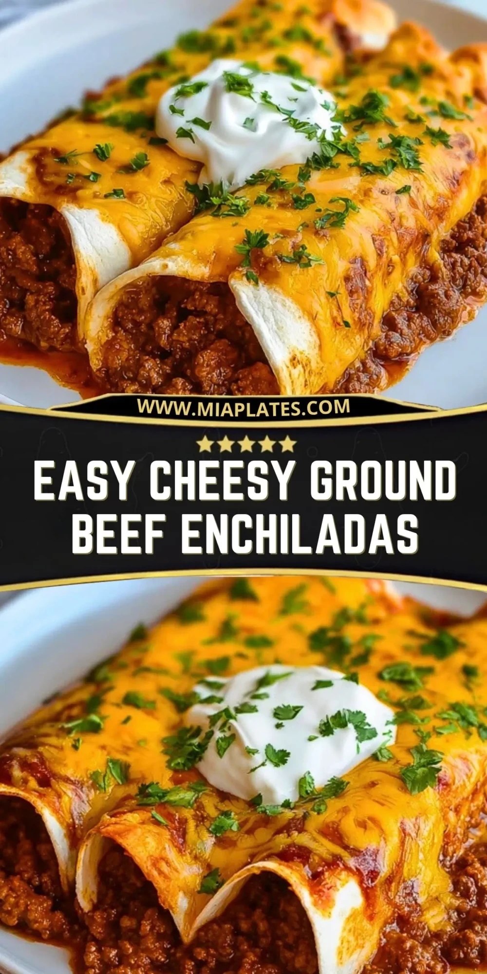 Easy Cheesy Ground Beef Enchiladas (2)