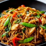 Easy Chicken Lo Mein