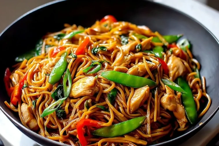 Easy Chicken Lo Mein