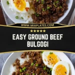 Easy Ground Beef Bulgogi Pin 1
