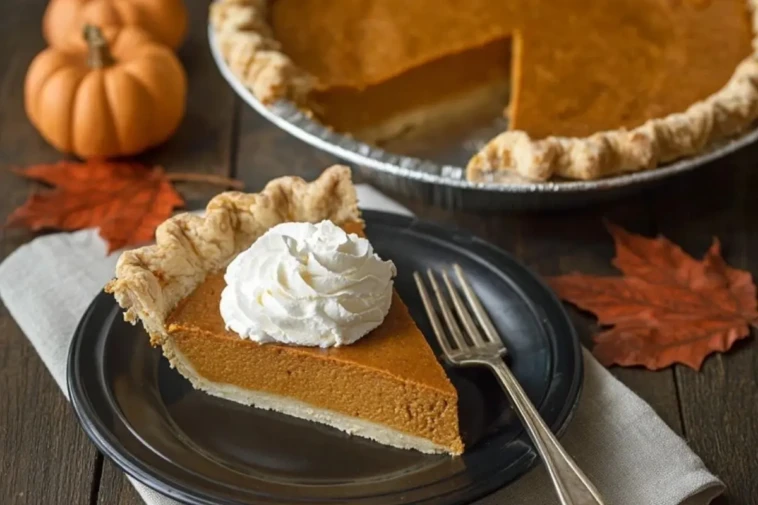 Easy Thanksgiving Pumpkin Pie