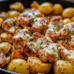 Garlic Parmesan Chicken and Potatoes 1