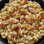 Garlic Parmesan Chicken Pasta