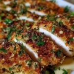 Garlic Parmesan Crusted Chicken 1