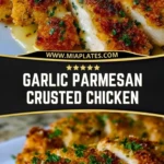 Garlic Parmesan Crusted Chicken Pin 1
