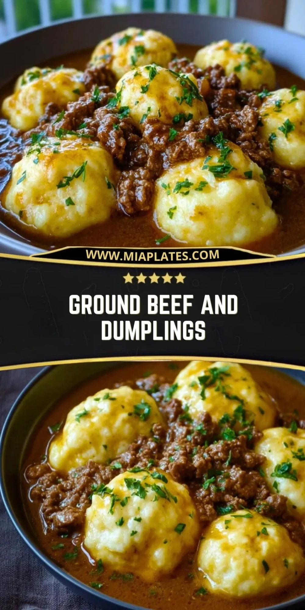 Ground Beef and Dumplings (2)