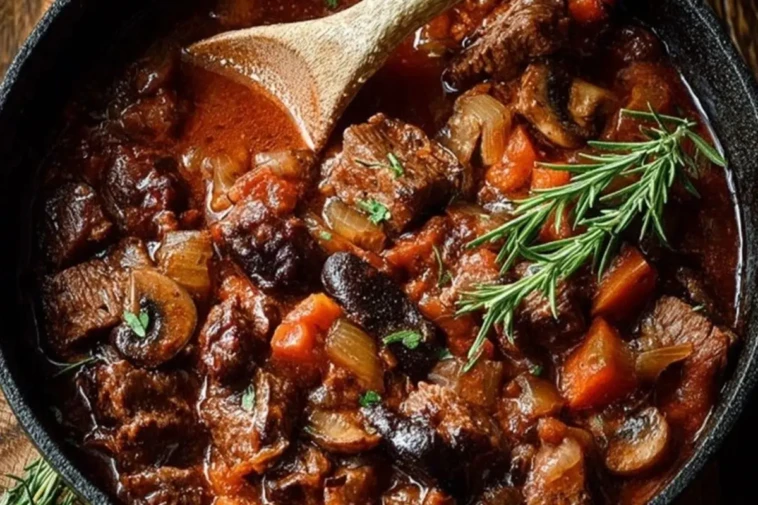 Hearty Beef & Mushroom Stew 1