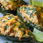 Homemade Chicken Stuffed Poblano Peppers 1
