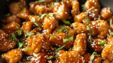 Honey Sesame Chicken 1